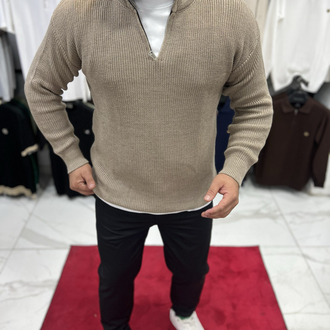 YARIM FERMUARLI TRİKO