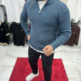 YARIM FERMUARLI TRİKO
