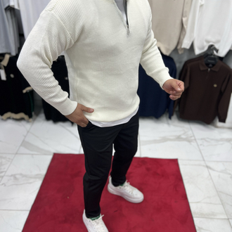 YARIM FERMUARLI TRİKO