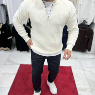 YARIM FERMUARLI TRİKO