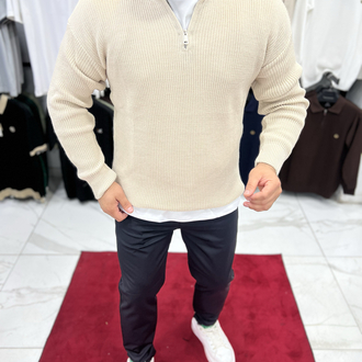 YARIM FERMUARLI TRİKO