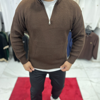 YARIM FERMUARLI TRİKO 