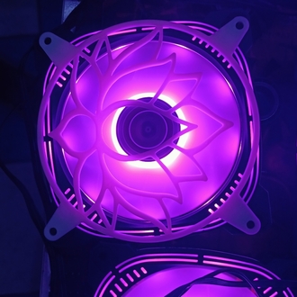 Lotus fan cover