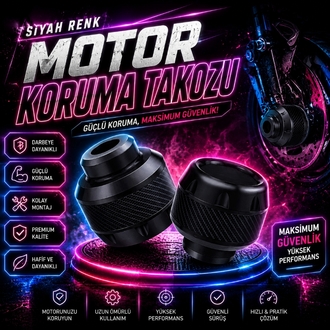 2 Çift Motor Koruma Takozu (4 Adet)