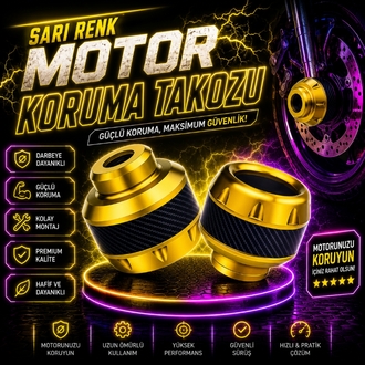 2 Çift Motor Koruma Takozu (4 Adet)