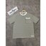 Yeni Sezon Beyaz Çizgili Cep Detaylı T-Shirt