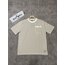 Yeni Sezon Kahverengi Çizgili Cep Detaylı T-Shirt