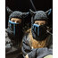 Kan detay Devıl Balaclava