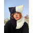 Oversize Siyah-Beyaz Balaclava