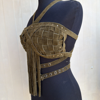 Dana Süet Bralet Tasarımı