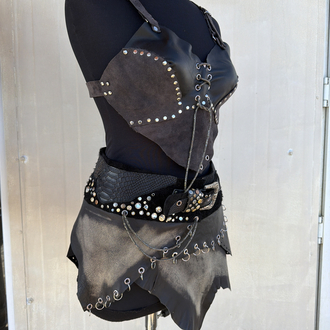 Kurtarıcı Kemer & Deri Bralet