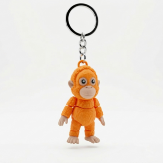 Punch'un Peluş Arkadaşı Anahtarlık