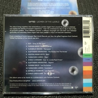 GIFTED. WOMEN OF THE WORLD. CD ALBÜM.