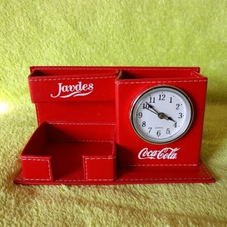 KOLEKSİYONLUK JAVDES COCA COLA OFİS ORGANİZE, NADİR.