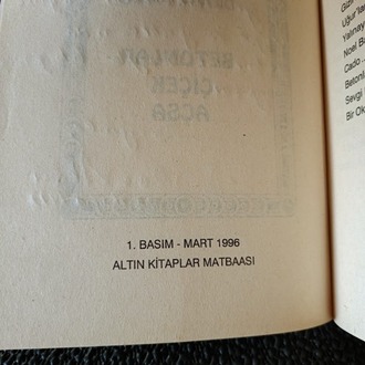BETONLAR ÇİÇEK AÇSA - DİLARA AKINCI- İMZALI..