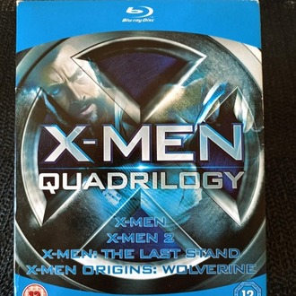 X-MEN QUADRILOGY BOX SET ORJİNAL KUTUSUNDA 4 + 1 - BLU-RAY.