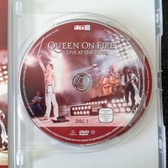 QUEEN ON FIRE LIVE AT THE BOWL KONSER DVD..