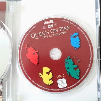 QUEEN ON FIRE LIVE AT THE BOWL KONSER DVD..