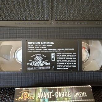 BOXING HELENA VHS VİDEO FİLM KASET.