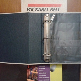 PACKARD BELL PB 286 BİLGİSAYAR KULLANIM KILAVUZU BOŞ KUTU KLASÖR .KOLEKSİYONLUK.
