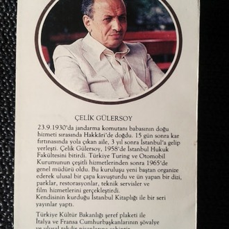 BATIYA DOĞRU - ÇELİK GÜLERSOY - İMZALI İTHAFLI (1930-2003)