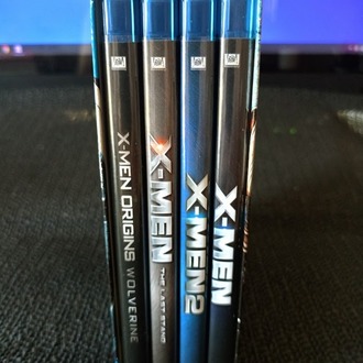 X-MEN QUADRILOGY BOX SET ORJİNAL KUTUSUNDA 4 + 1 - BLU-RAY.