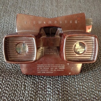 BAKALİT SAWYERS VIEW-MASTER 3D SLAYT GÖZLÜĞÜ.. VINTAGE DEKORATİF