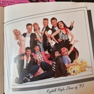 GREASE THE ORIGINAL LONDON CAST RECORDING. AUDIO CD.