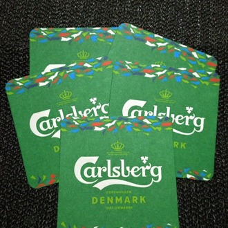 CARLSBERG BARDAK ALTLIĞI. SIFIR ÜRÜN. KOLEKSİYONLUK.