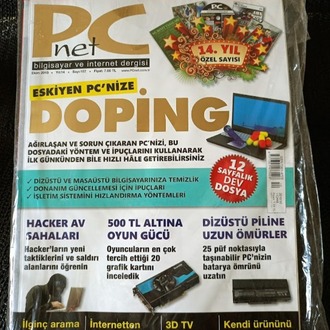 PC NET ve CHIP DERGİLERİ, ÜÇ ADET TEKNOLOJİ KİTABI.KOLEKSİYONLUK.