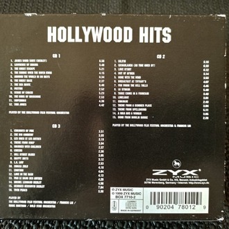 HOLLYWOOD HITS 3 CD LİK BOX SET den OLUŞMAKTADIR.