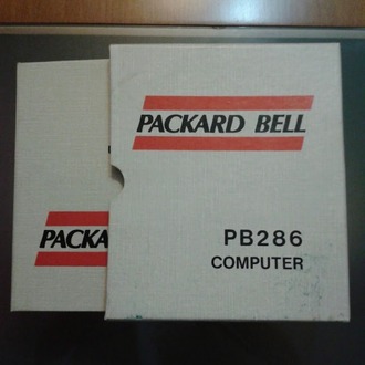 PACKARD BELL PB 286 BİLGİSAYAR KULLANIM KILAVUZU BOŞ KUTU KLASÖR .KOLEKSİYONLUK.