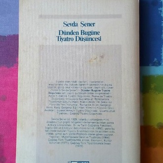 DÜNDEN BUGÜNE TİYATRO DÜŞÜNCESİ..