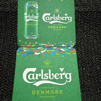 CARLSBERG BARDAK ALTLIĞI. SIFIR ÜRÜN. KOLEKSİYONLUK.