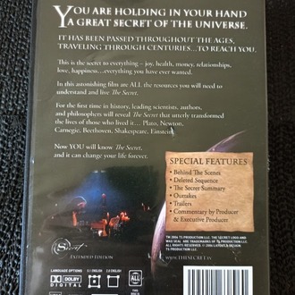 THE SECRET DVD..