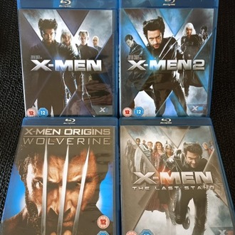 X-MEN QUADRILOGY BOX SET ORJİNAL KUTUSUNDA 4 + 1 - BLU-RAY.
