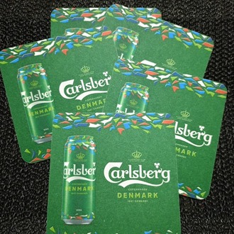 CARLSBERG BARDAK ALTLIĞI. SIFIR ÜRÜN. KOLEKSİYONLUK.