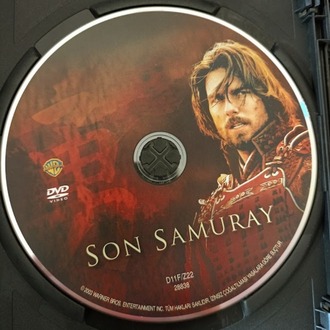 TOM CRUISE  - THE LAST SAMURAI - SON SAMURAY - DVD.