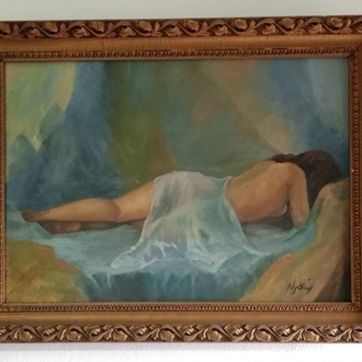 YAĞLI BOYA NÜ TABLO KOLEKSİYONLUK..