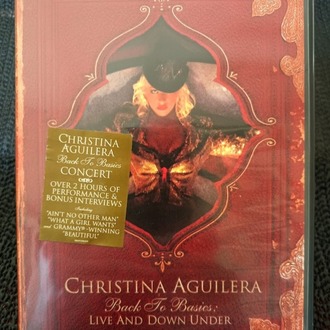 CHRISTINA AGUILERA - BACK TO BASICS LIVE AND DOWN UNDER KONSER DVD