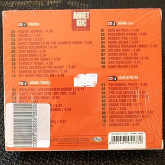 AHMET KOÇ - KOLEKSİYON CD + ORJİNAL NOTA ve AKOR KİTAPCIĞI İLE. SIFIR.