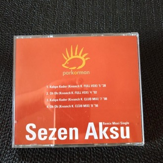 SEZEN AKSU - REMİX MAXİ SİNGLE - CD ALBÜM 2001 DÖNEM BASKISI.