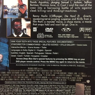 DEEP BLUE SEA / MAVİ KORKU / SNAPCASE / 1999