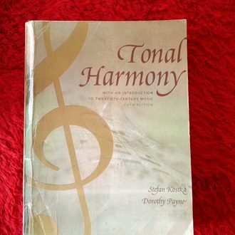 Tonal Harmony, with an Introduction to Twentieth-Century Music.