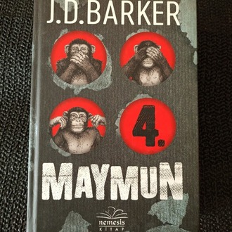 4. MAYMUN J. D. BARKER dan MÜKEMMEL BİR GERİLİM ROMANI..