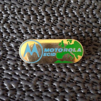 MOTOROLA ECID YAKA ROZETİ ÇOK NADİR.
