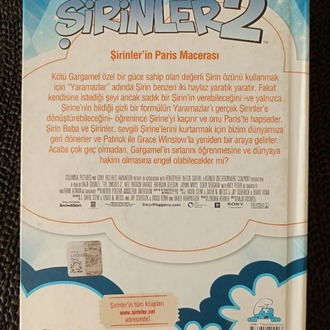 ŞİRİNLER 2 - ŞİRİNLERİN PARİS MACERASI - FİLM KURGUSU - CİLTLİ..