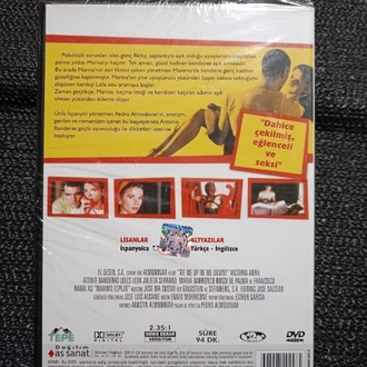 BAĞLA BENİ - Tie Me Up, Tie Me Down - SIFIR JELATİNDE. DVD