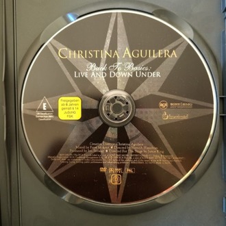 CHRISTINA AGUILERA - BACK TO BASICS LIVE AND DOWN UNDER KONSER DVD