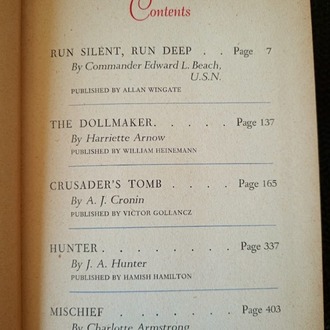 READER'S DIGEST CONDENSED BOOKS.